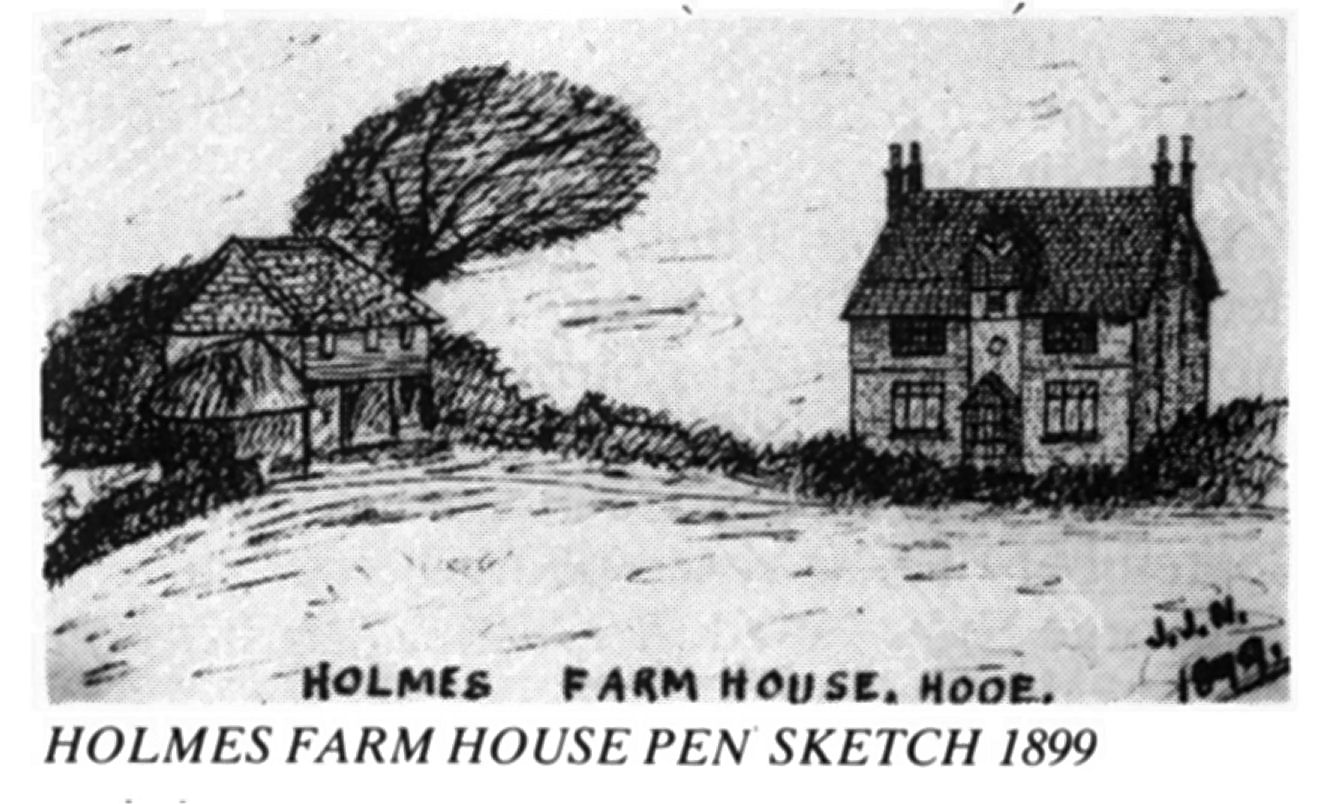 Holmes Farm House (Pen sketch 1899)